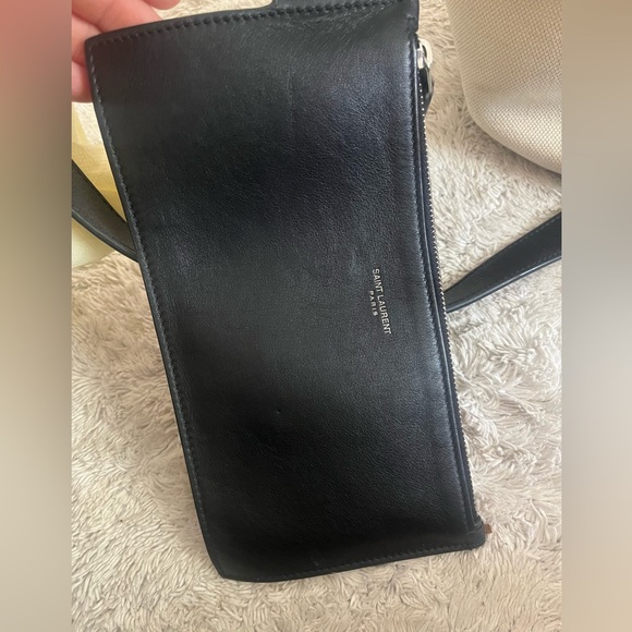 YSL/Saint Laurent Rive Gauche bucket bag w/pochette - Picture 2 of 14